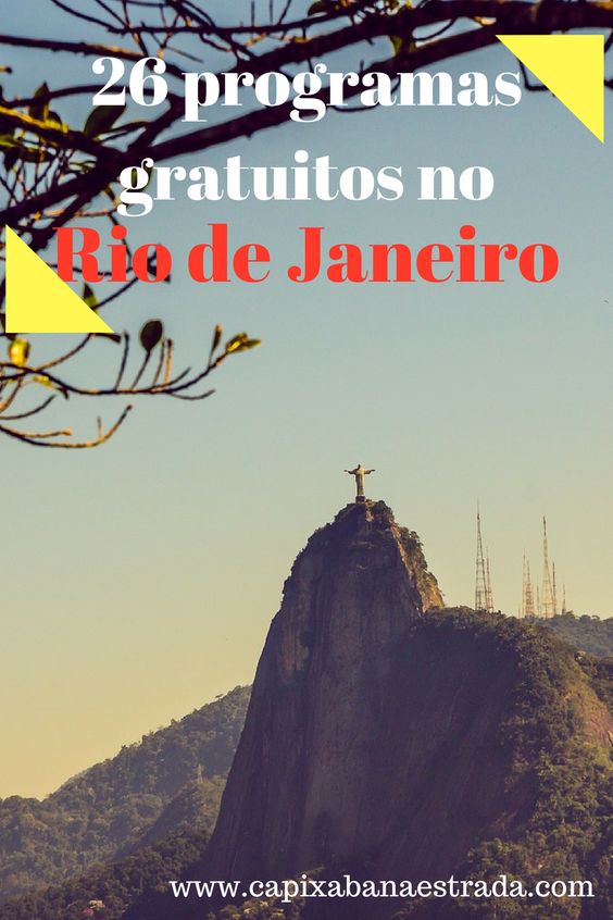 26 programas gratuitos no Rio de Janeiro