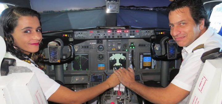 Simulador de voo está aberto para visitação em Vitória