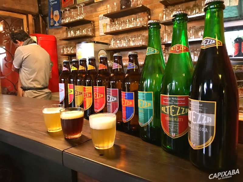 Degustação de Cerveja na cervejaria Altezza em Venda Nova do Imigrante