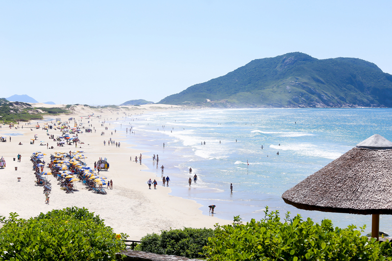 praias para passar o réveillon no Brasil - Florianópolis