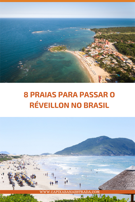 praias para passar o réveillon no Brasil